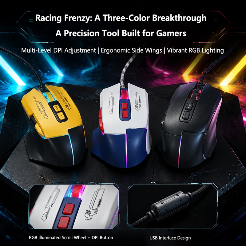 Wired Mouse Mecha High-End Esp - Esports Gaming Business ulasan dan harga