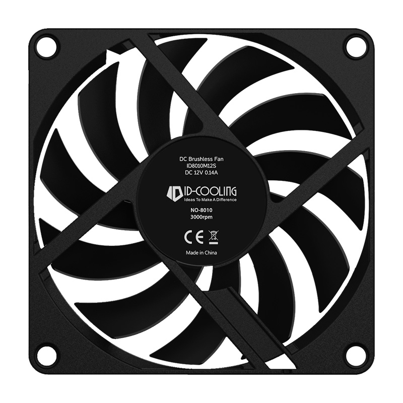 ID-COOLING NO-8010-PWM 80MM PC - Esports Gaming Fan ulasan dan harga