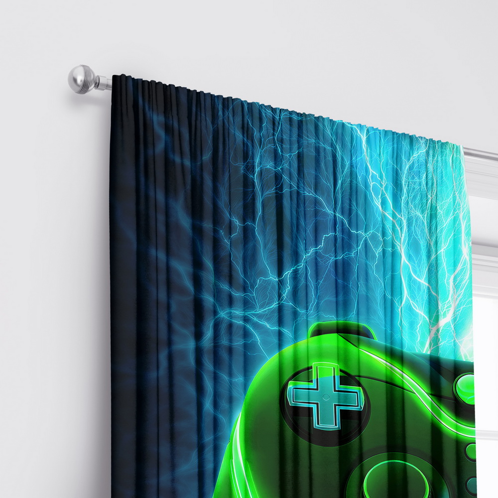Gaming Curtain, Game Controlle - Esports Gaming Youtube ulasan dan harga