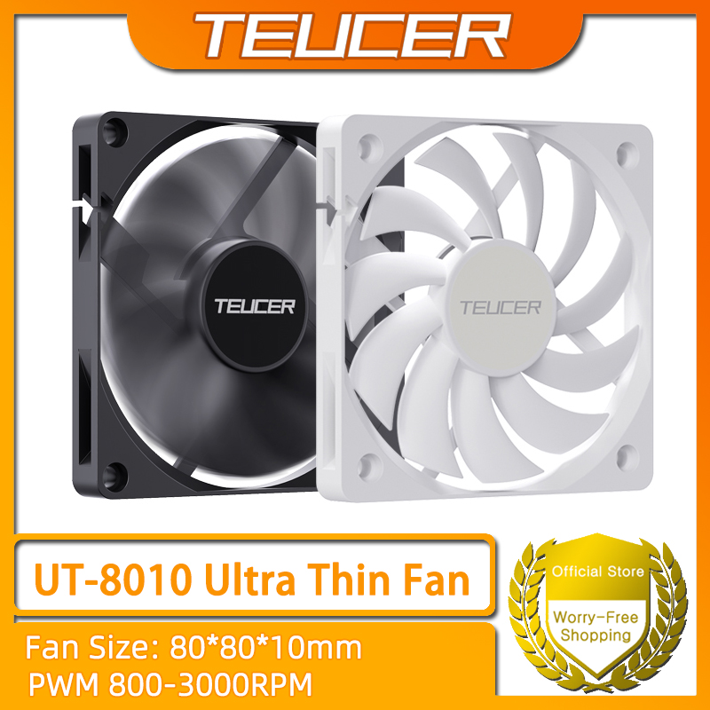 TEUCER UT-8010 Ultra-thin Chas - Esports Gaming Fan ulasan dan harga