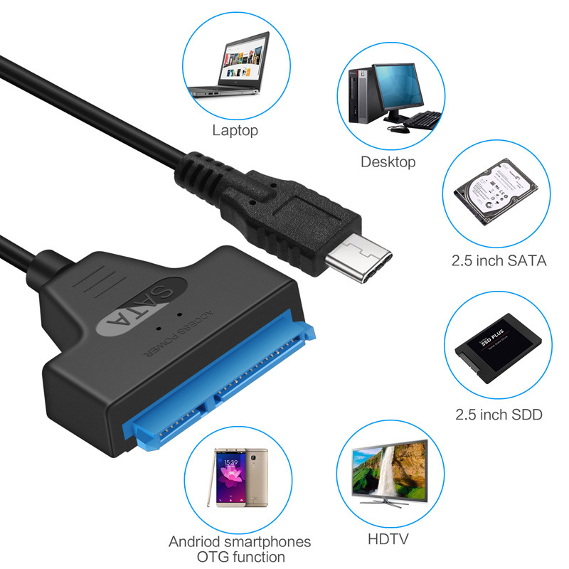 USB 3.1 Type C to SATA III HDD - Samsung Ssd Evo 870 ulasan dan harga