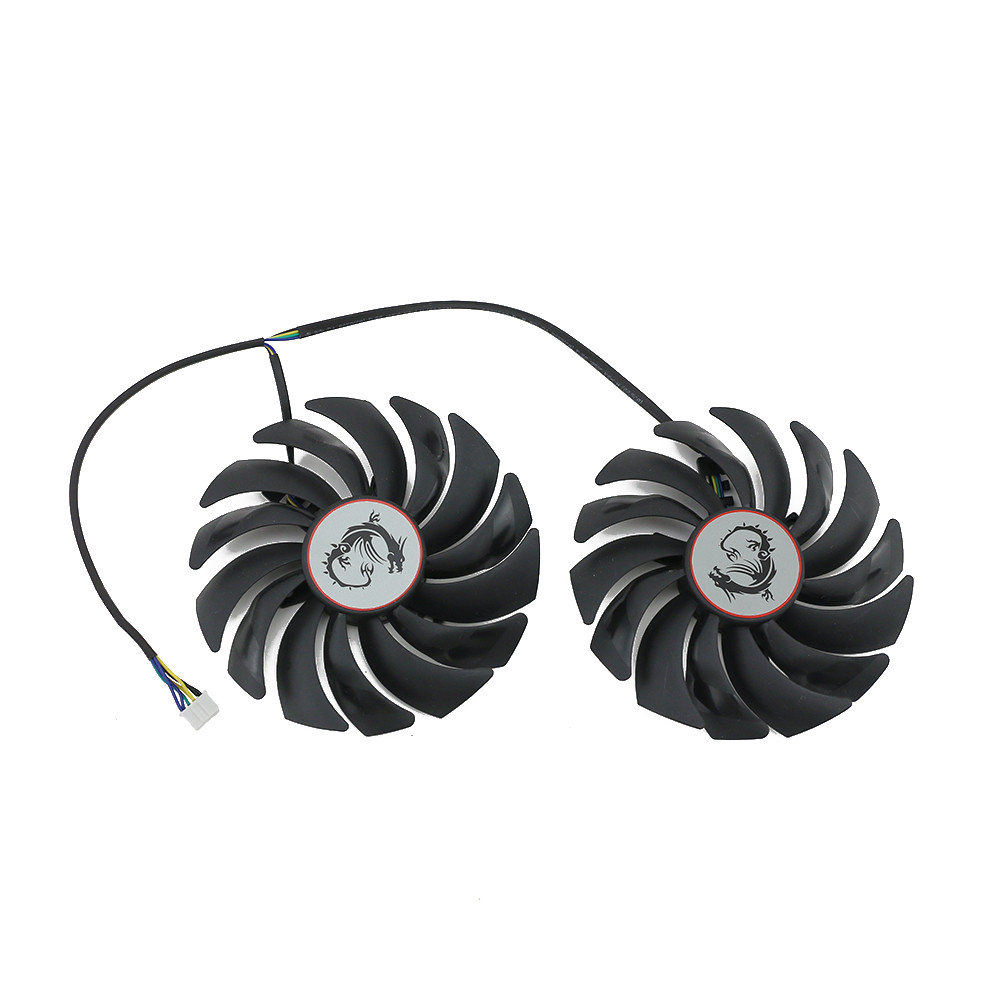 2Pcs 95mm PLD10010S12HH Video  - Esports Gaming Fan ulasan dan harga