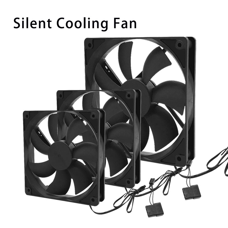 80mm 90mm 120mm Quiet Computer - Esports Gaming Fan ulasan dan harga