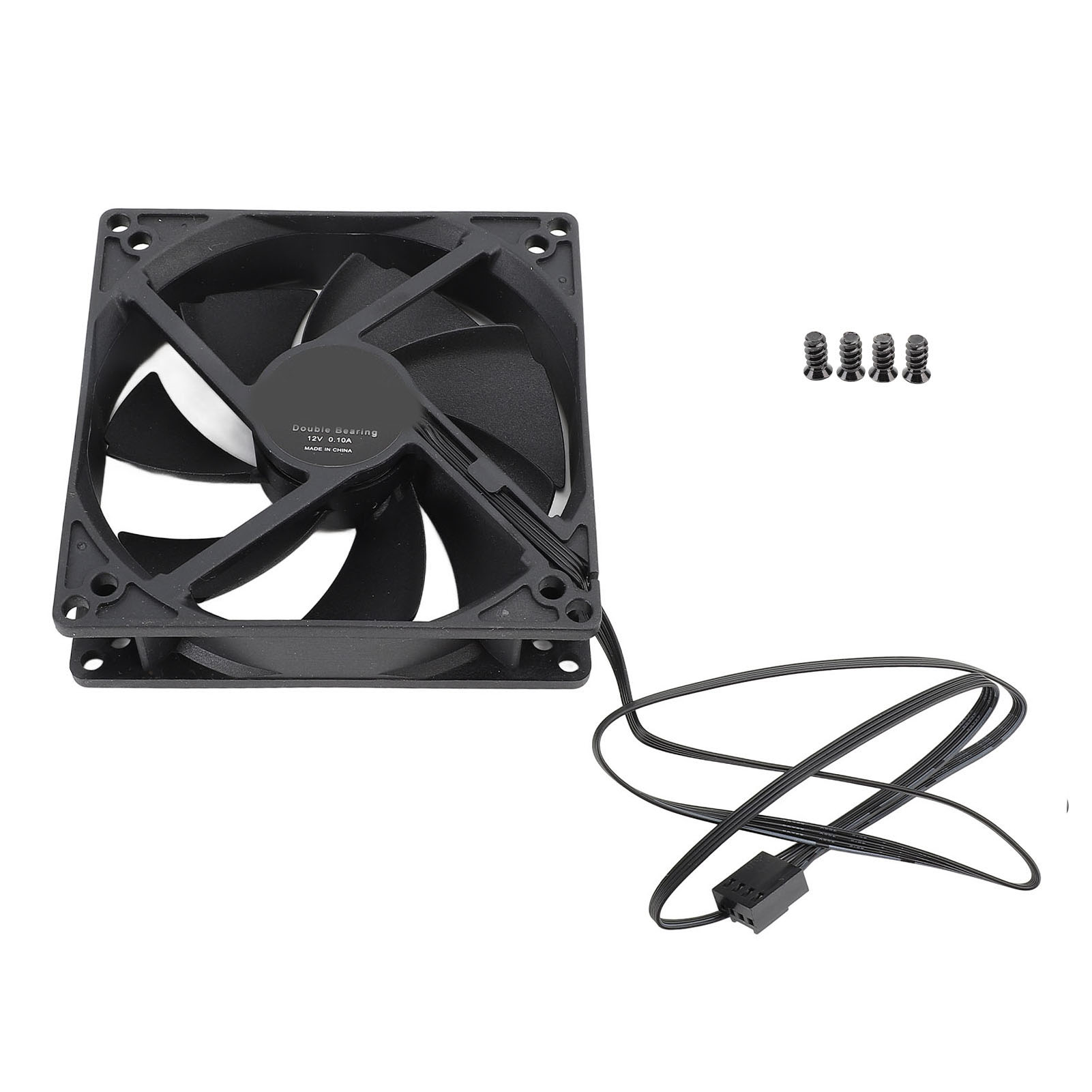 100mm PC PWM Case Fan 100mm Du - Esports Gaming Fan ulasan dan harga