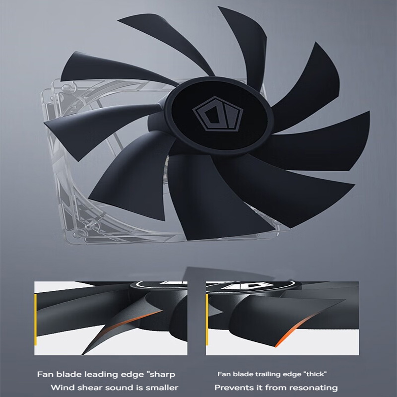 ID-COOLING XF-120-K 120mm 4Pin - Esports Gaming Fan ulasan dan harga