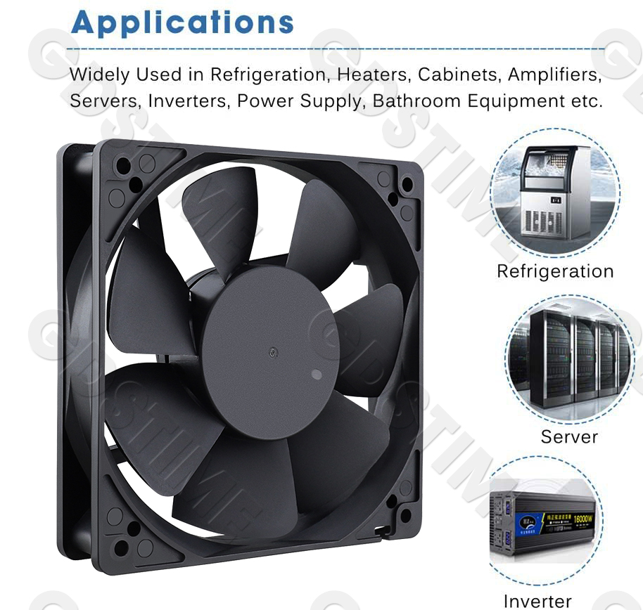 Gdstime EC Fan 230V 220V Axial - Esports Gaming Fan ulasan dan harga
