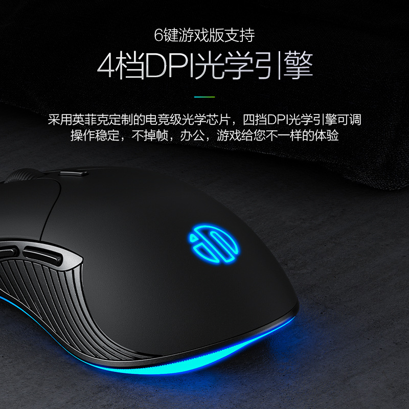 B1 Wired Gaming Mouse 6-Keys R - Esports Gaming Business ulasan dan harga