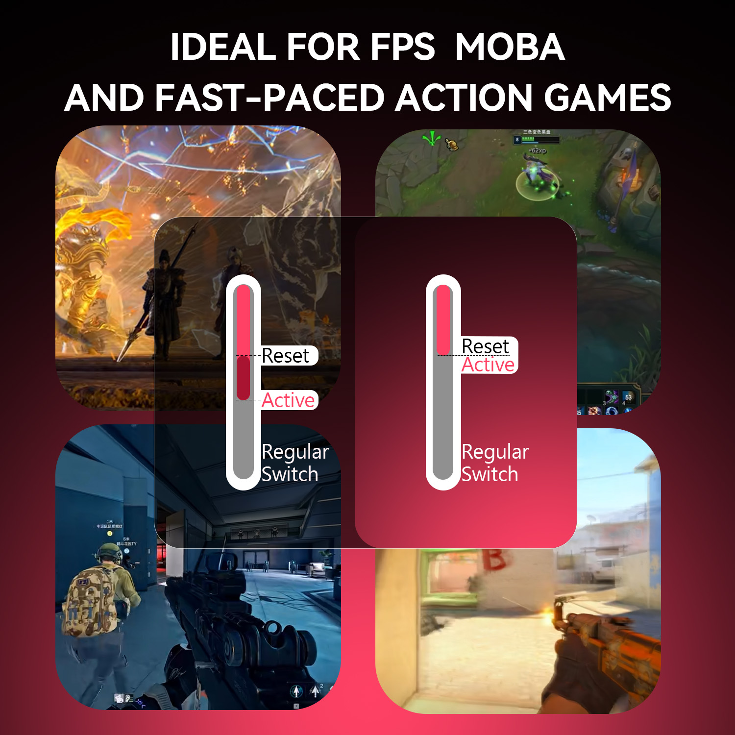 DarkBeacon Flux 87 Hall Effect - Esports Gaming Business ulasan dan harga