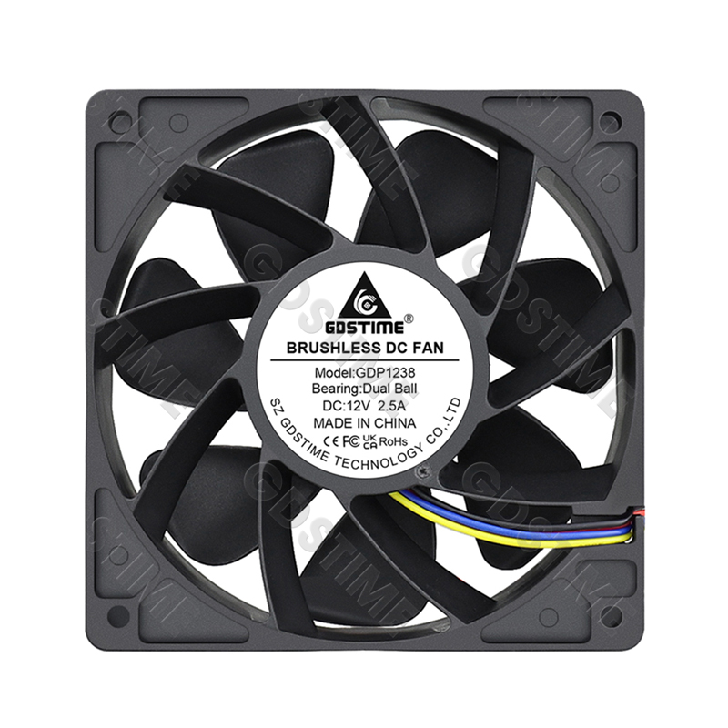 Gdstime 120mm Fan 24V 12V 5V U - Esports Gaming Fan ulasan dan harga