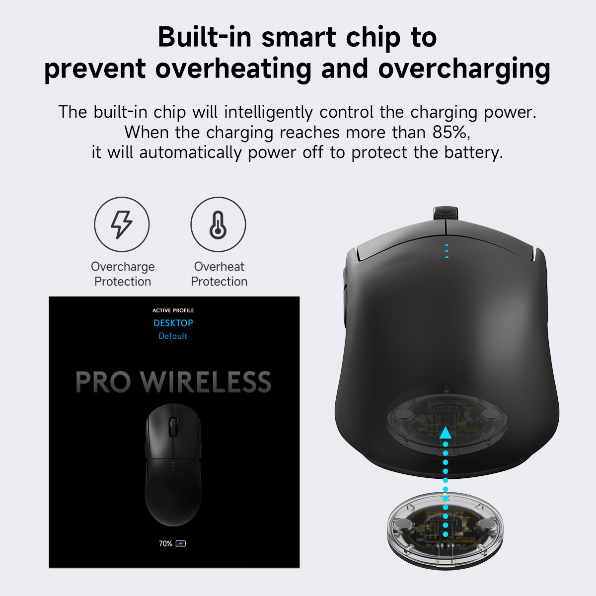 Qi Wireless Mouse Module for L - Logitech Mouse G502 ulasan dan harga