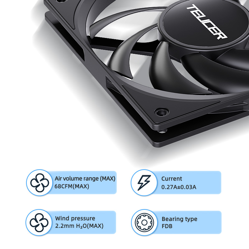 Teucer UT-12015 Ultrathin 15mm - Esports Gaming Fan ulasan dan harga
