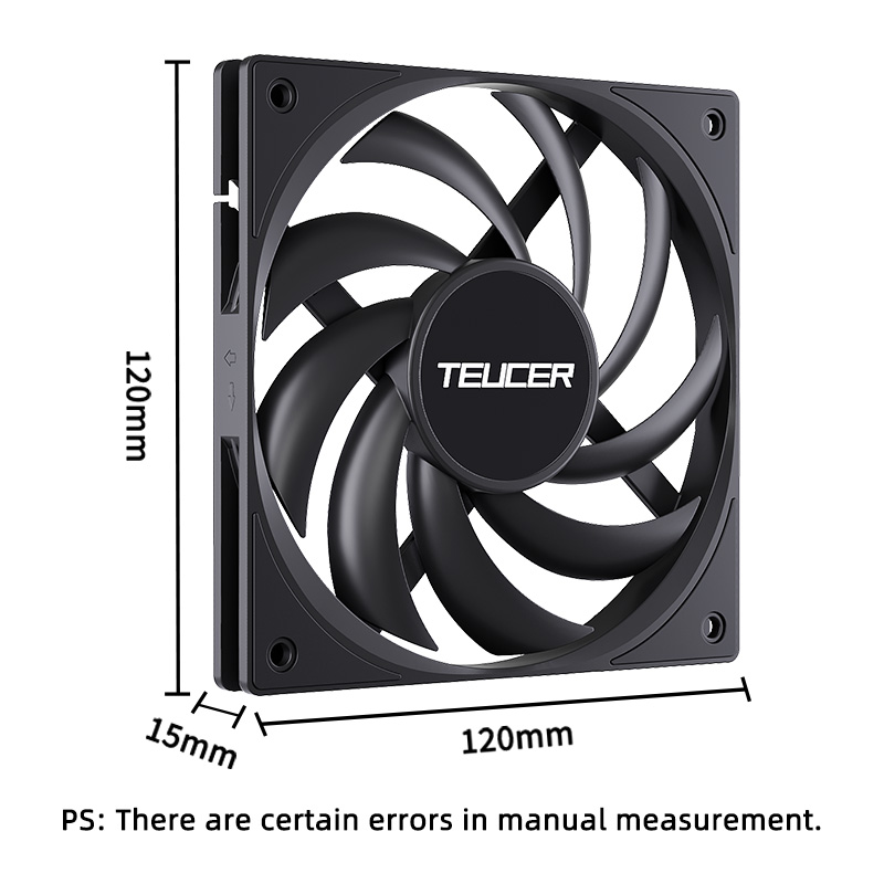 Teucer UT-12015 Ultrathin 15mm - Esports Gaming Fan ulasan dan harga